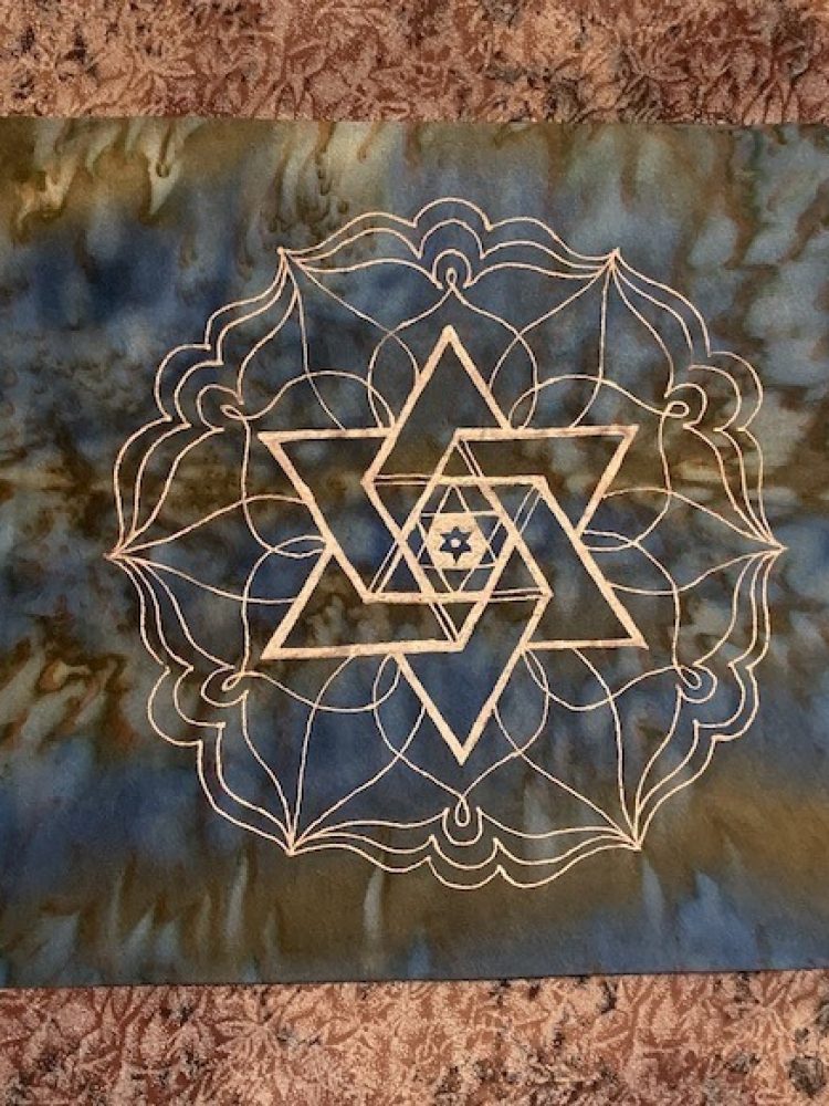 Mogen David Challah Cover